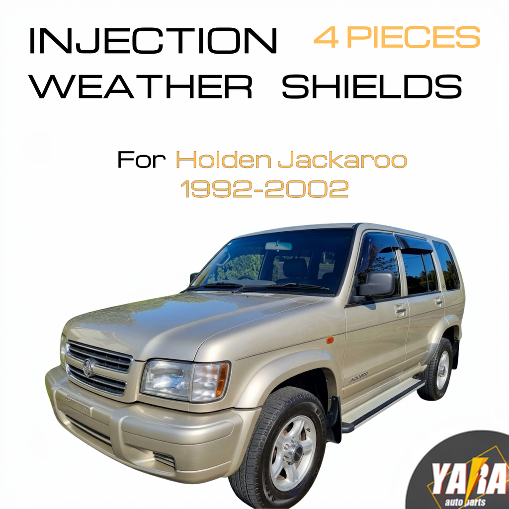 Premium Weather Shields Window Visors for Holden Jackaroo UBS25 1992–2004 – Tinted 4PCS