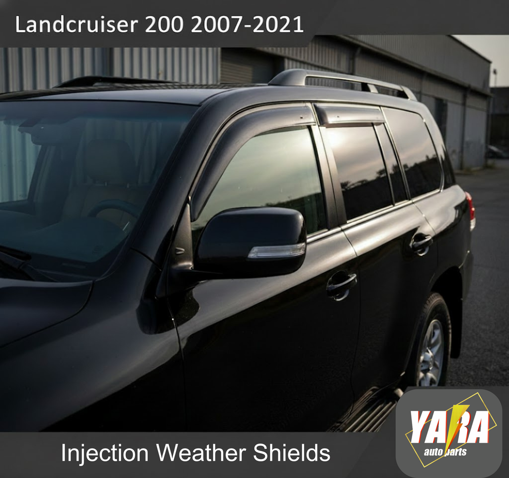 Premium WeatherShields Weather Shields Suitable for Landcruiser 200 2007-2021  tinted