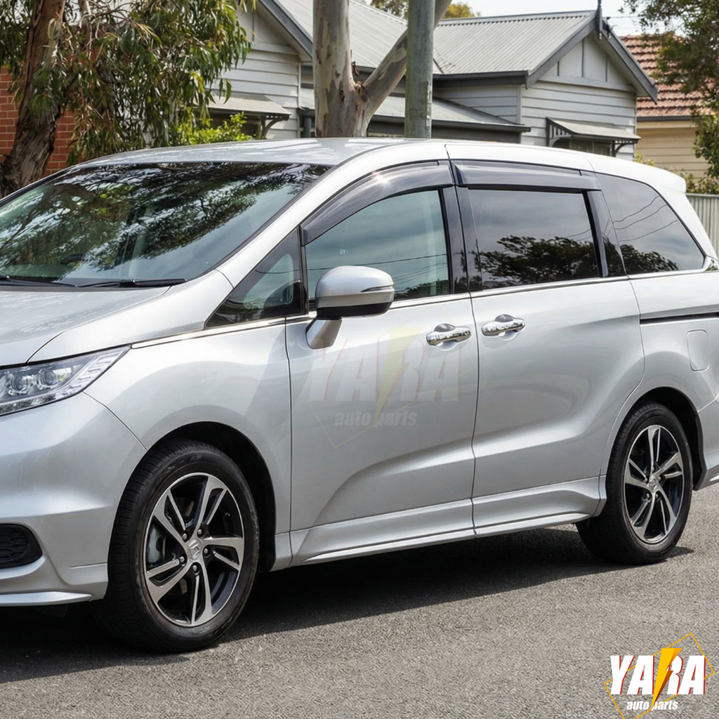 Quality Weather Shields for Honda Odyssey 5th Gen 2014+ RC Series | 4PCS Tinted Visors