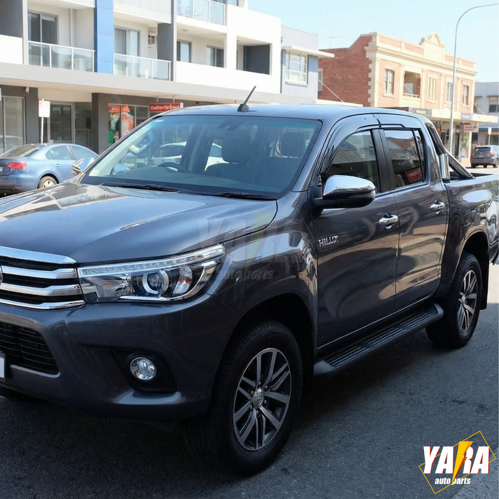 Weather Shields Weathershields Suitable for Hilux SR5 2015-2025 Daul Cab M70 M80