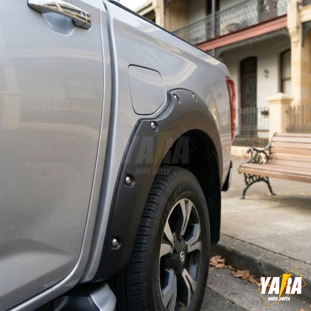 Pocket Fender Flares for Mazda BT-50 2020-2025 | Matte Black Guard Arch Wheel Trim (6PCS)
