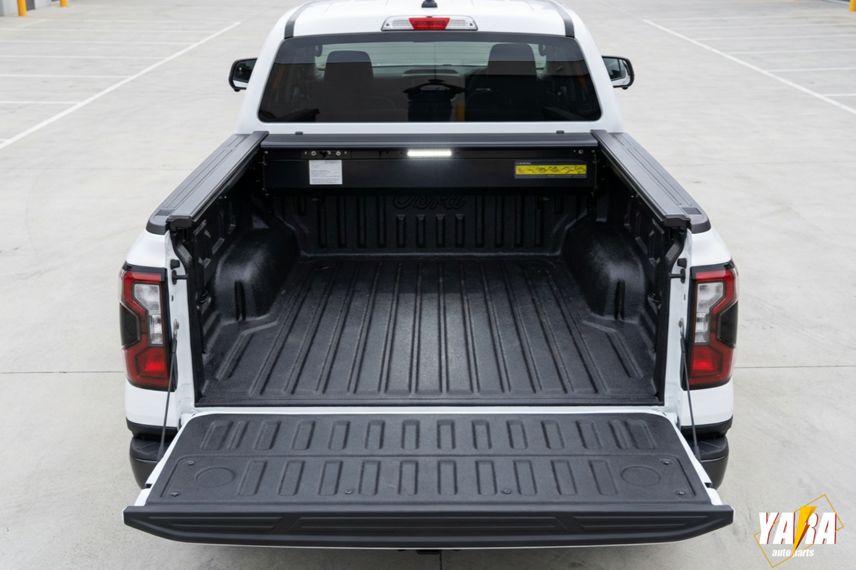Ford Ranger Next-Gen Electric Roller Shutter | Remote Control Aluminium Hard Lid (2022+)