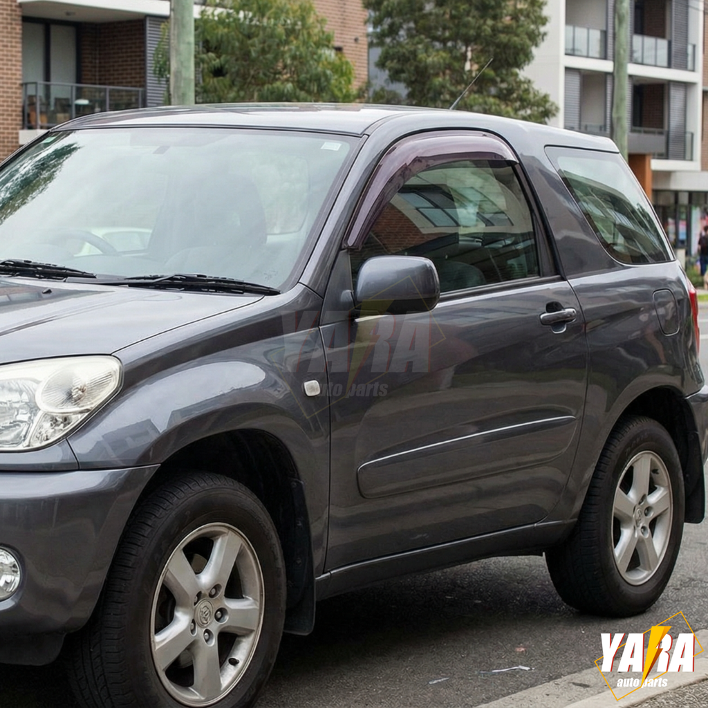 Luxury Weather Shields Weathershields for Toyota RAV4 3 Doors A20 2000-2006 2pcs