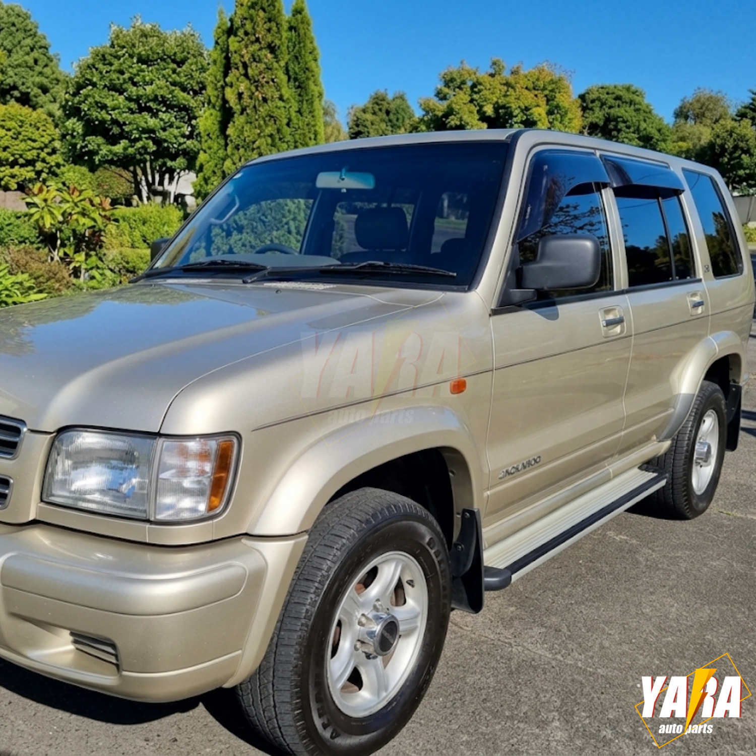 Premium Weather Shields Window Visors for Holden Jackaroo UBS25 1992–2004 – Tinted 4PCS