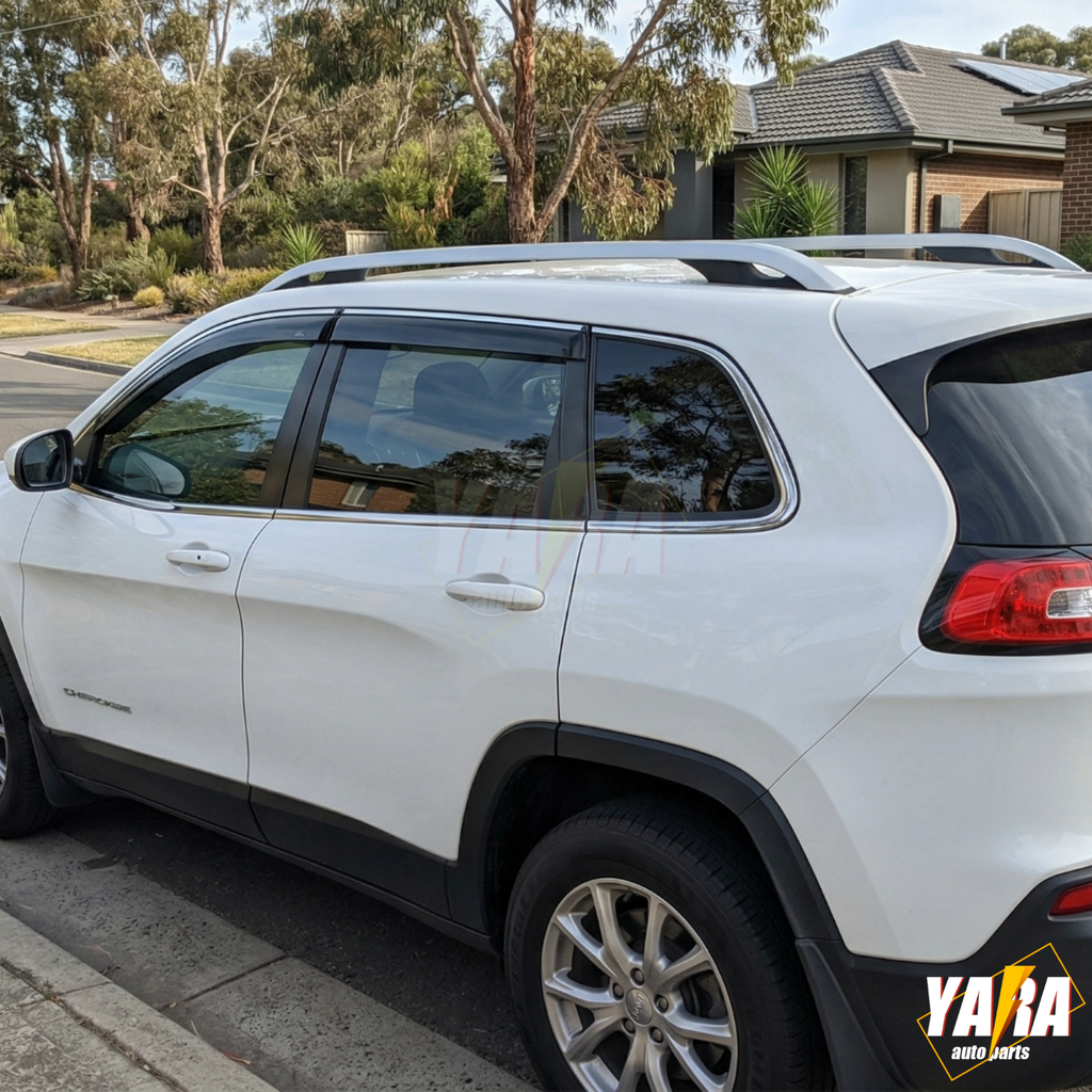 Injection Weather Shields Weathershields Suitable for Jeep Cherokee 2014-2018
