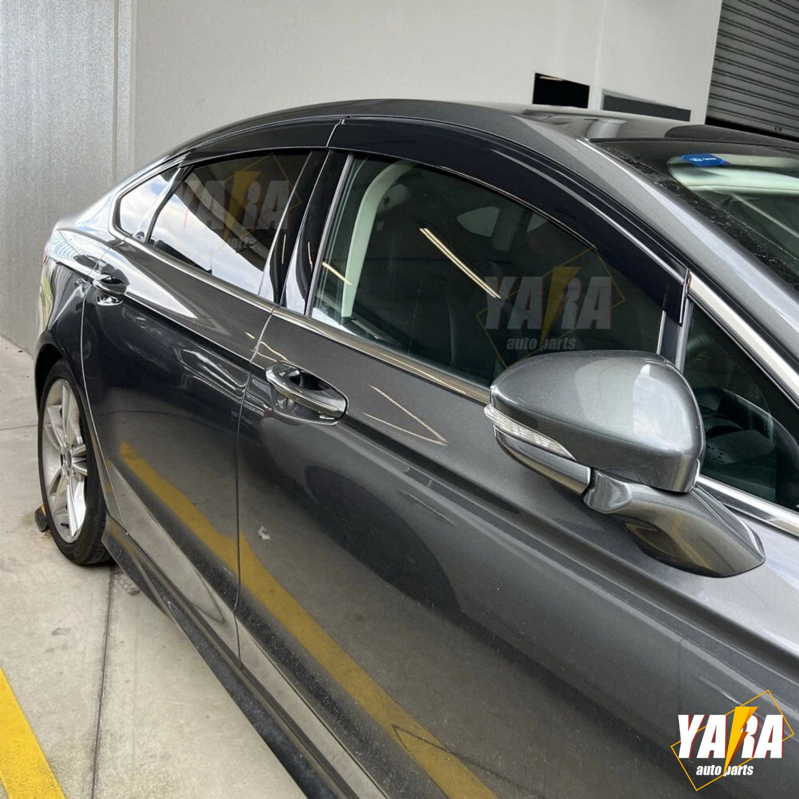 Injection Weather Shields Window Visors for Ford Mondeo Hatchback 2015–2021