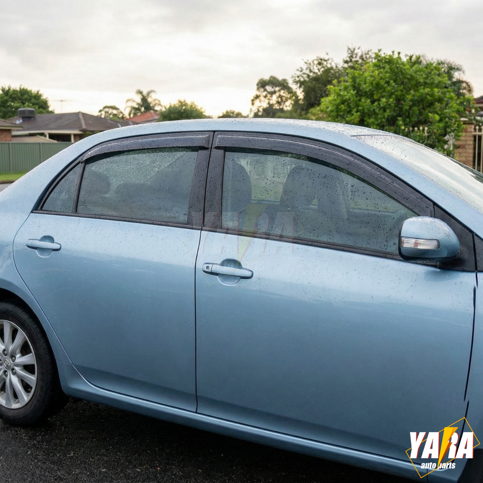 Premium Weather Shields WeatherShields suitable for Corolla Sedan 2007-2013 4pcs