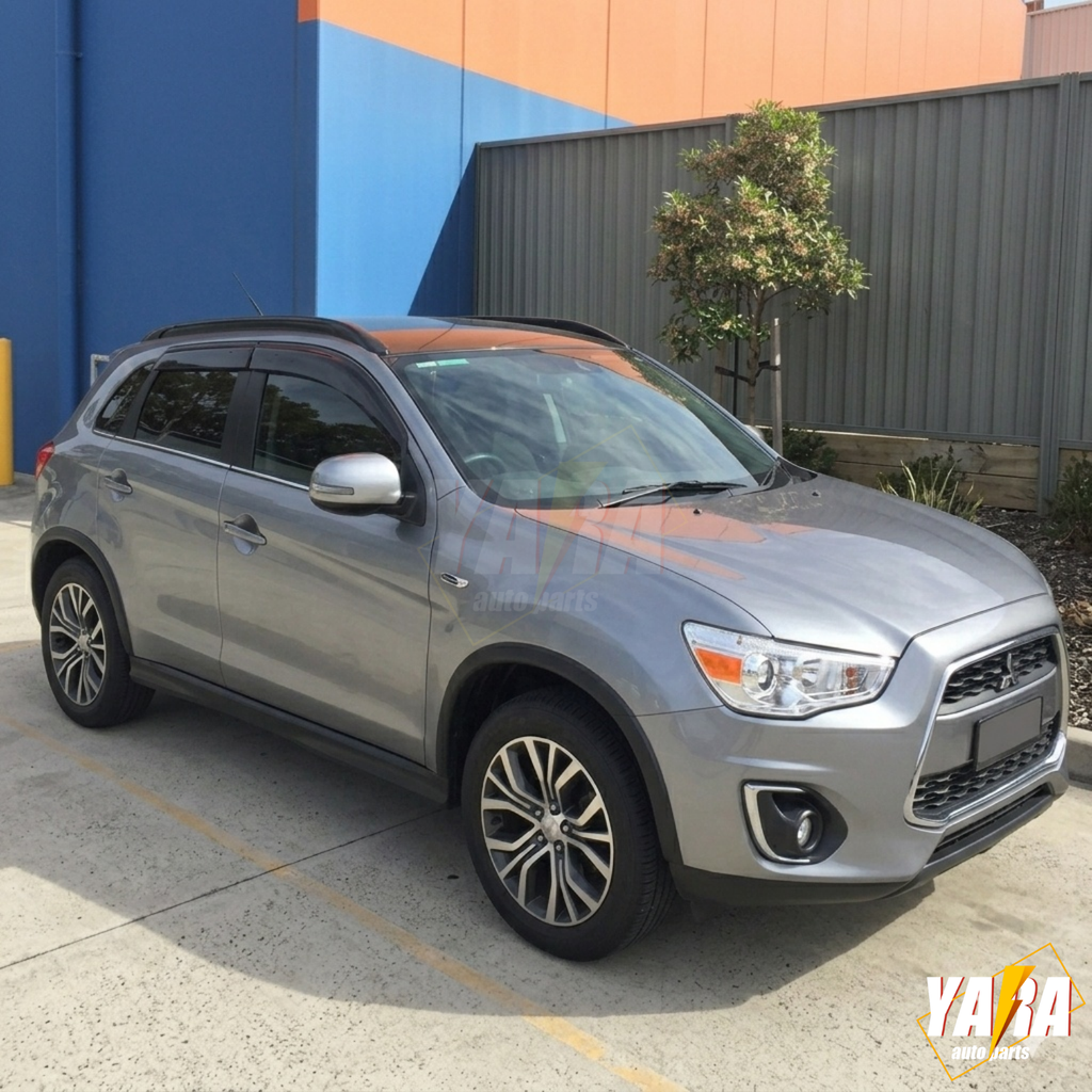 Injection-Molded Weather Shields for Mitsubishi ASX 2010–2025 | Window Visors 4pcs Set