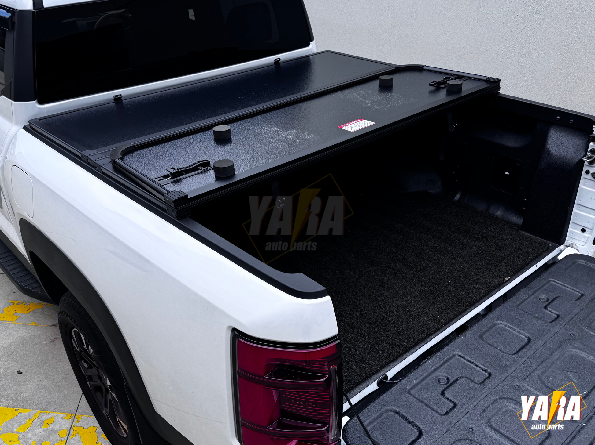 BYD Shark 6 Aluminium Tri-Fold Hard Cover | Low Profile 3-Fold Lid (2024+)