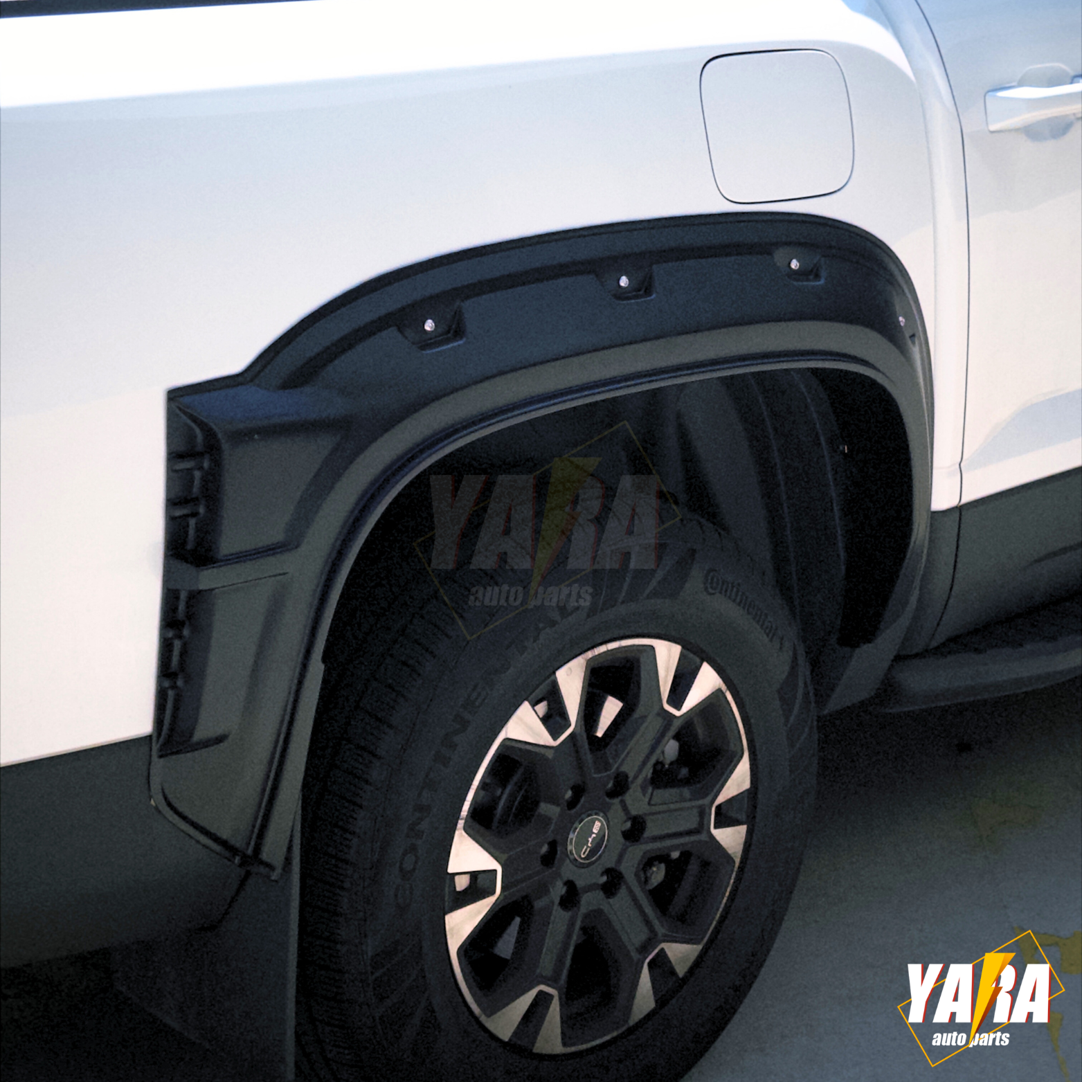 BYD Shark 6 Fender Flares 2024+ 60mm  Pocket Style Matte Black 6PCS