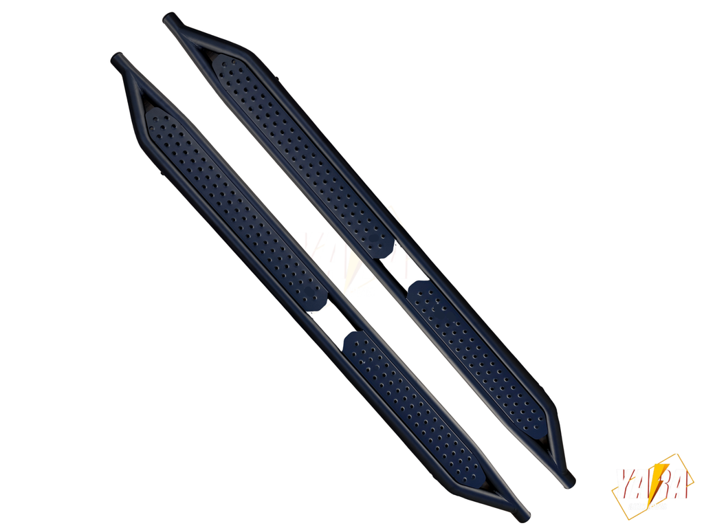 Kia Tasman Heavy Duty Steel Side Steps | Off-Road Rock Slider Style Running Boards (2025+)