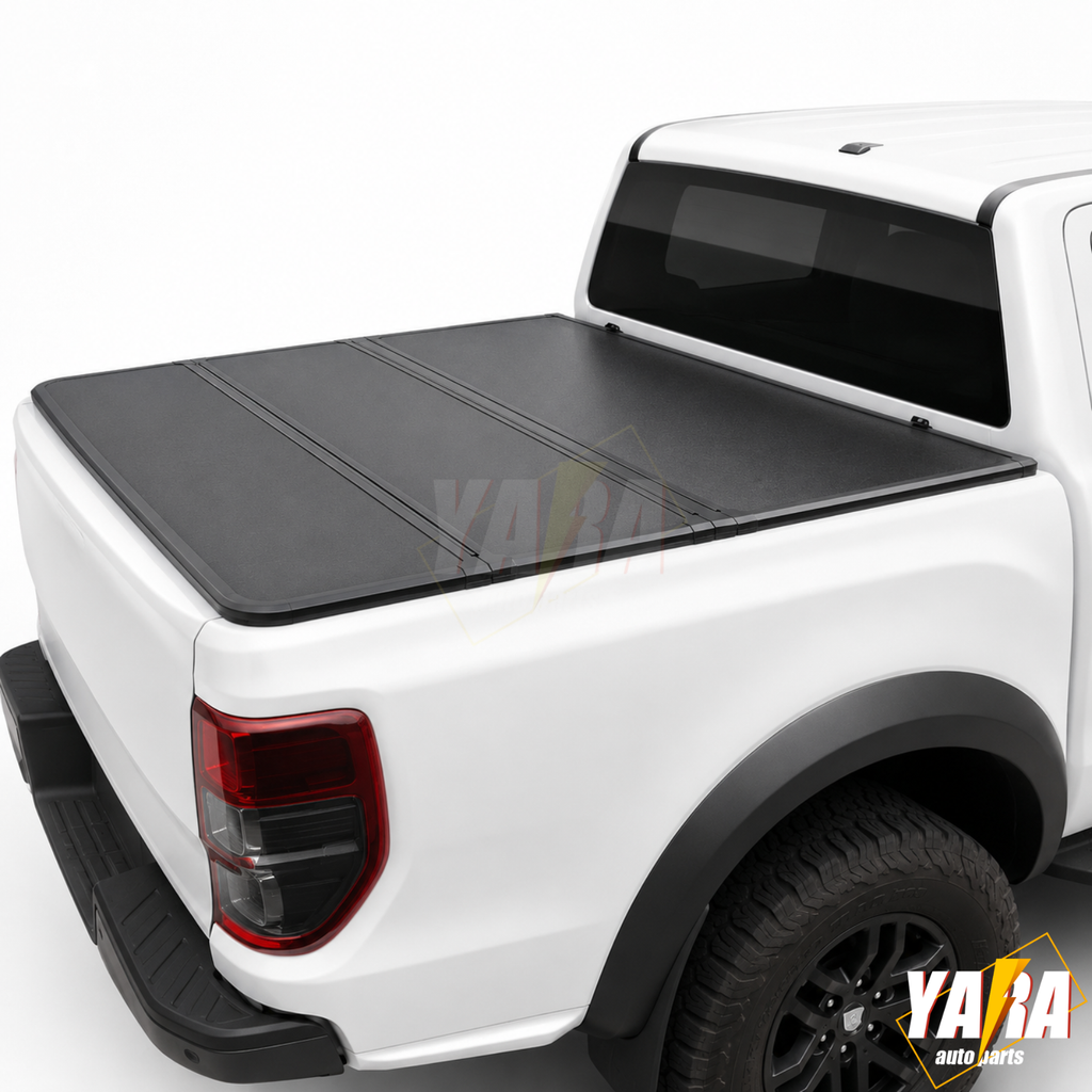 Heavy-Duty Aluminium Tri-Fold Hard Tonneau Cover for Ford Ranger Next-Gen 2022+