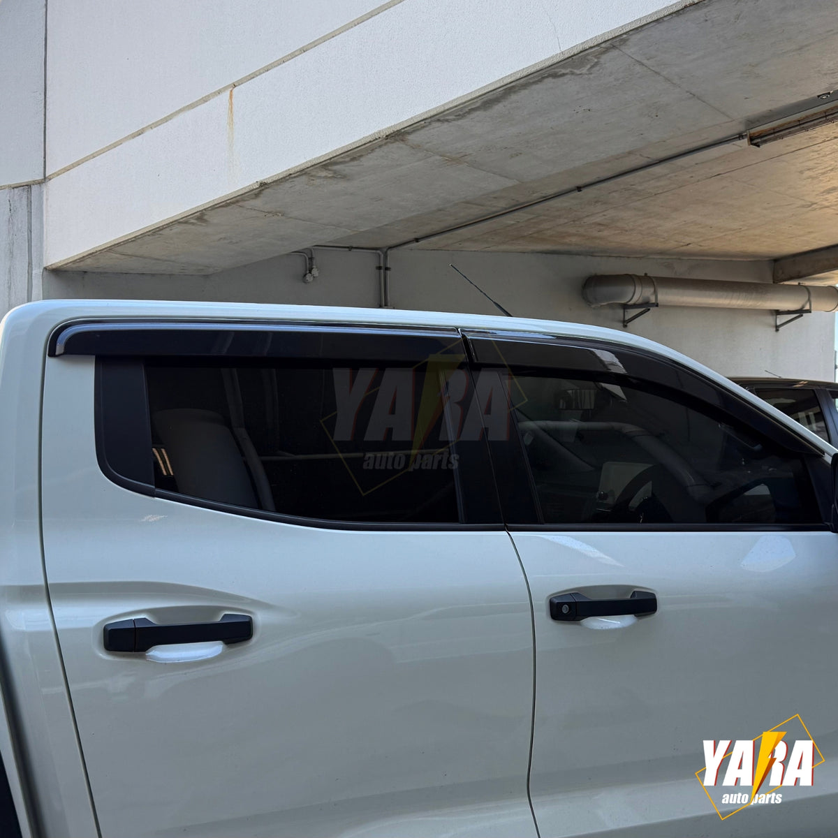Premium Injection Weather Shields For Mitsubishi Triton MV 2024+ 4PCS