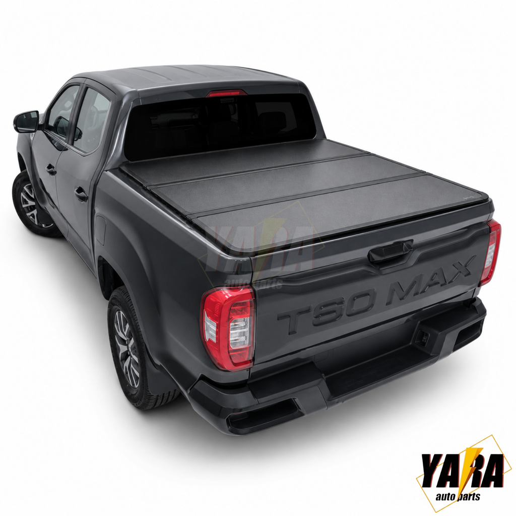 Heavy-Duty Aluminium Tri-Fold Hard Tonneau Cover for LDV T60 & T60 Max (2017+)