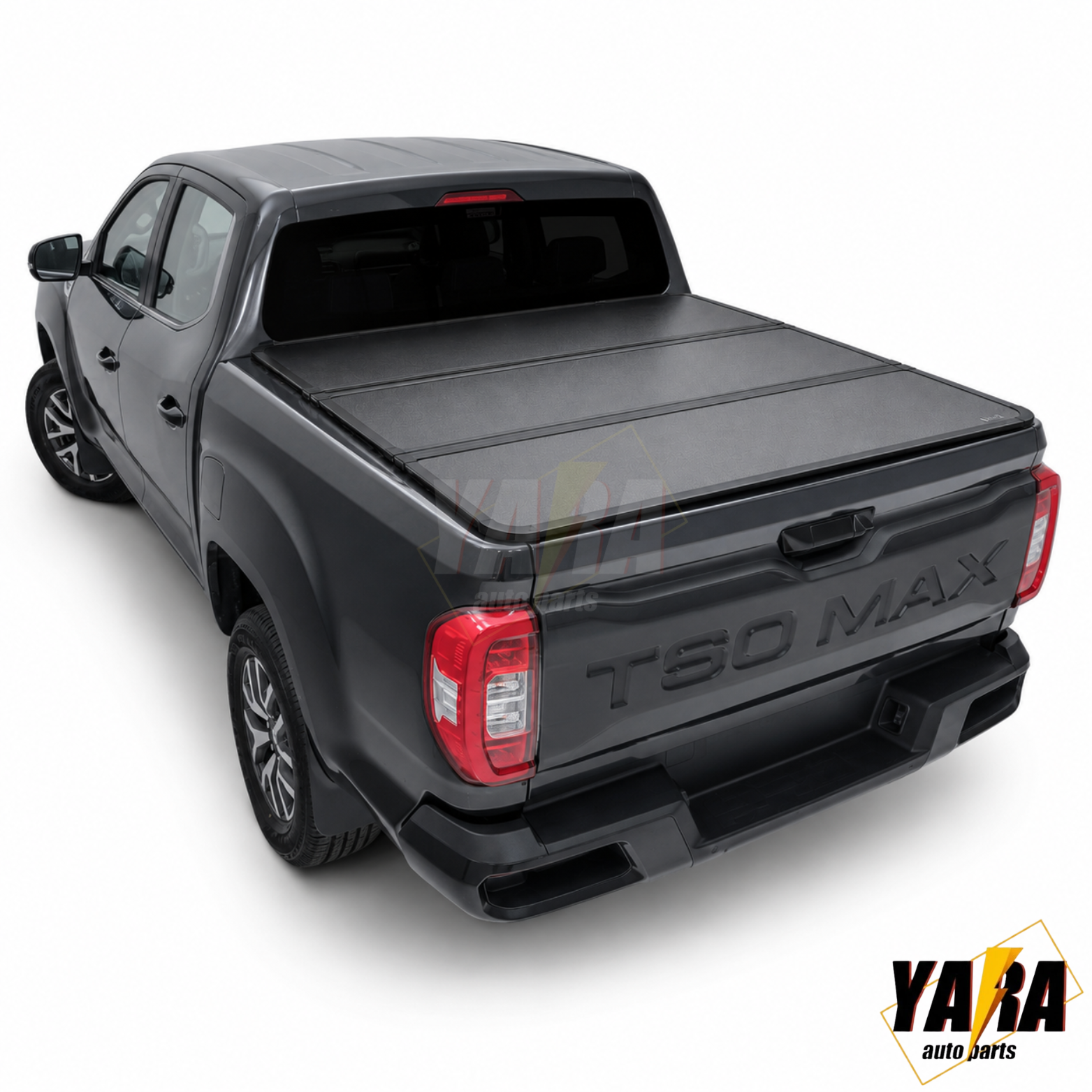 Heavy-Duty Aluminium Tri-Fold Hard Tonneau Cover for LDV T60 & T60 Max (2017+)