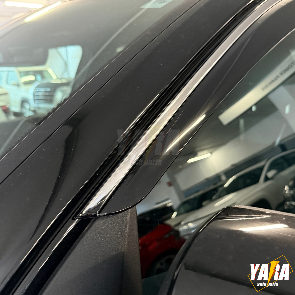 Injection Stainless Steel Weather Shields for Hyundai Tucson 2021-Onwards 6pcs