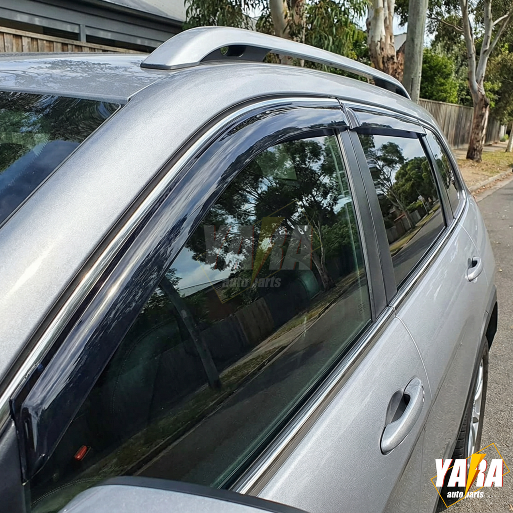 Injection Weather Shields Weathershields Suitable for Jeep Cherokee 2014-2018