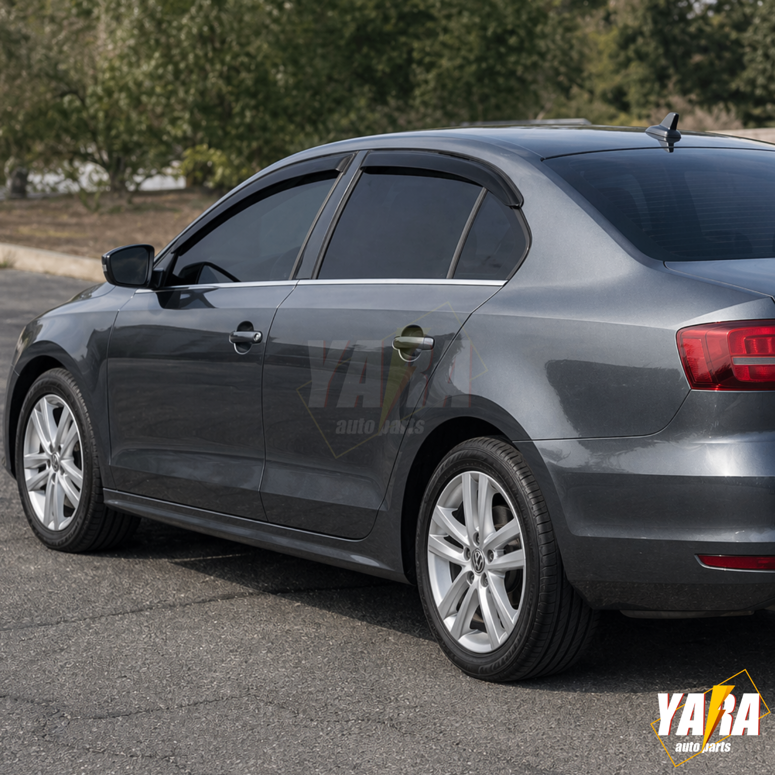 Premium Weather shields Weathershields Window Visors for VW Jetta 2011-2018