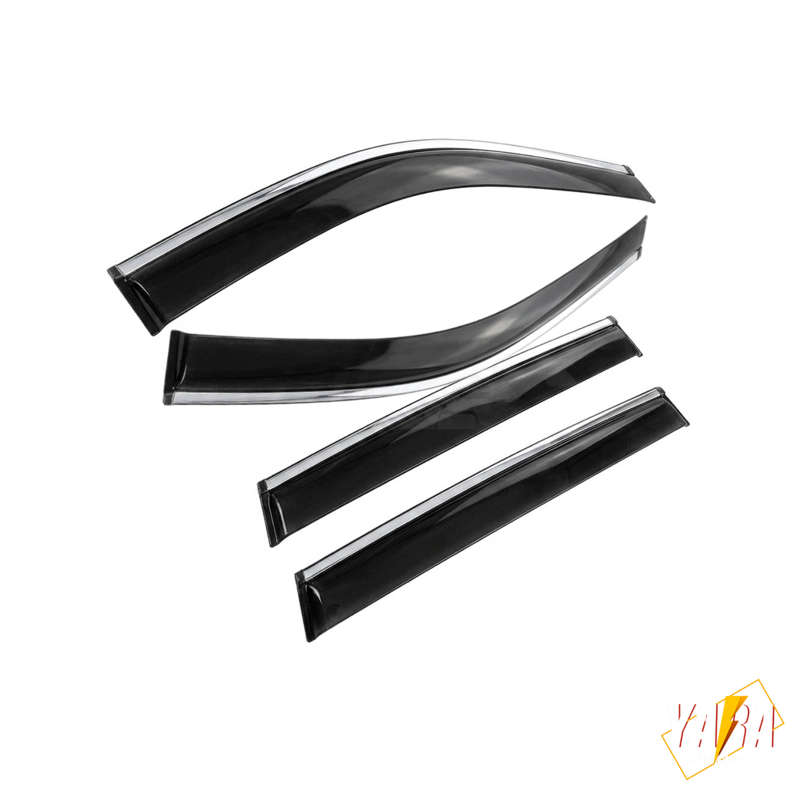 Luxury Chrome Trim Weather Shields For MG ZS ZS EV ZST 2018–2024 4PCS