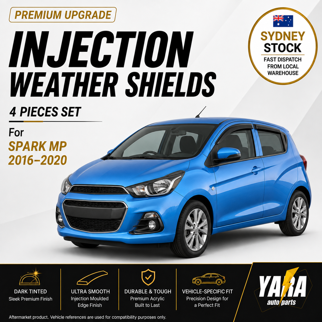 For 2016+ Holden Barina Spark INJ Weather shields Weathershields
