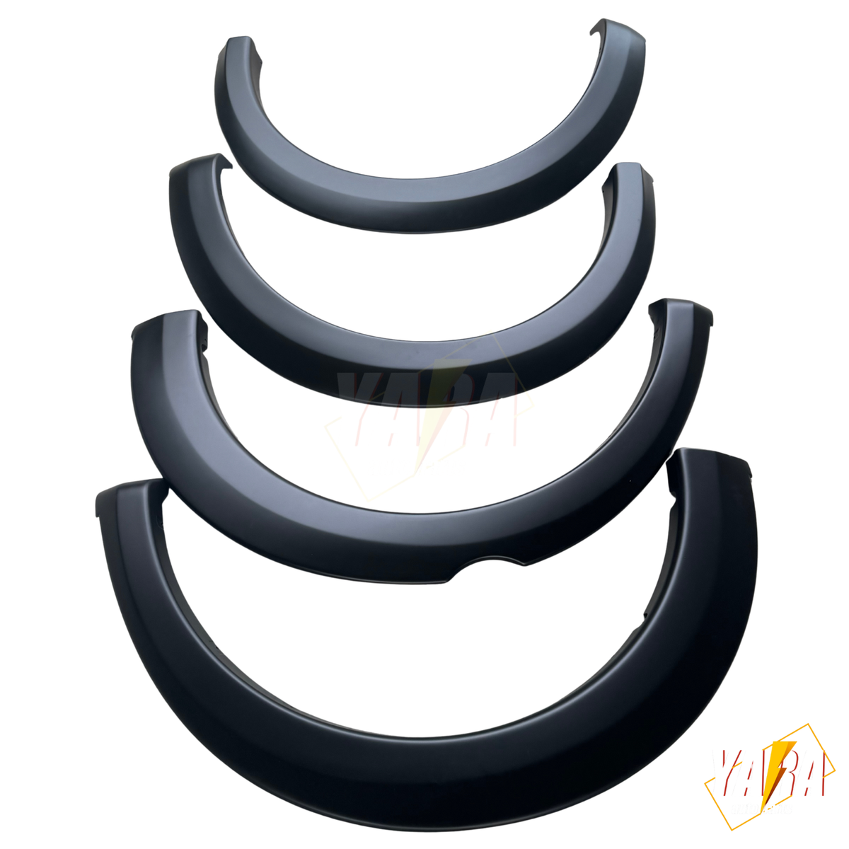 Matte Black Fender Flares For Mitsubishi Triton L200 2015–2019 4PCS
