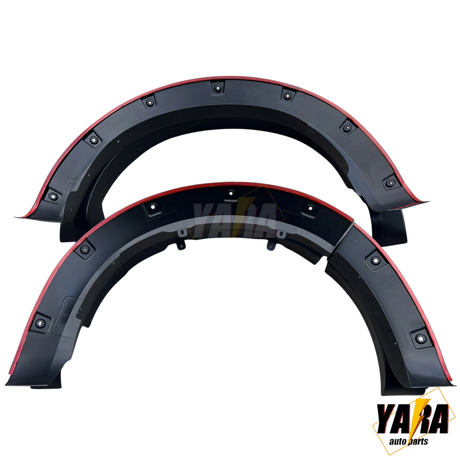 Pocket Fender Flares for Mazda BT-50 2020-2025 | Matte Black Guard Arch Wheel Trim (6PCS)