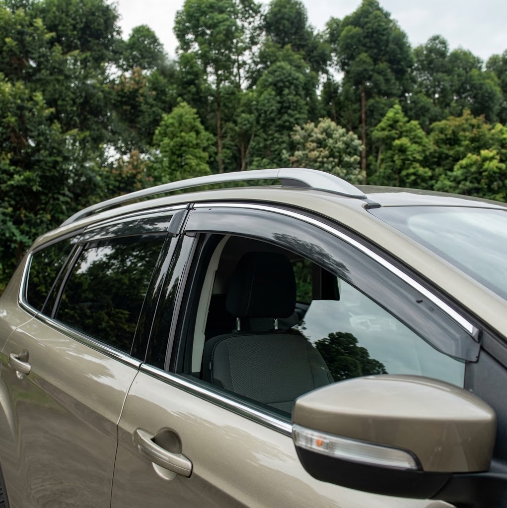 Chrome Trim Injection Weather Shields For Ford Escape 2016–2020 4PCS