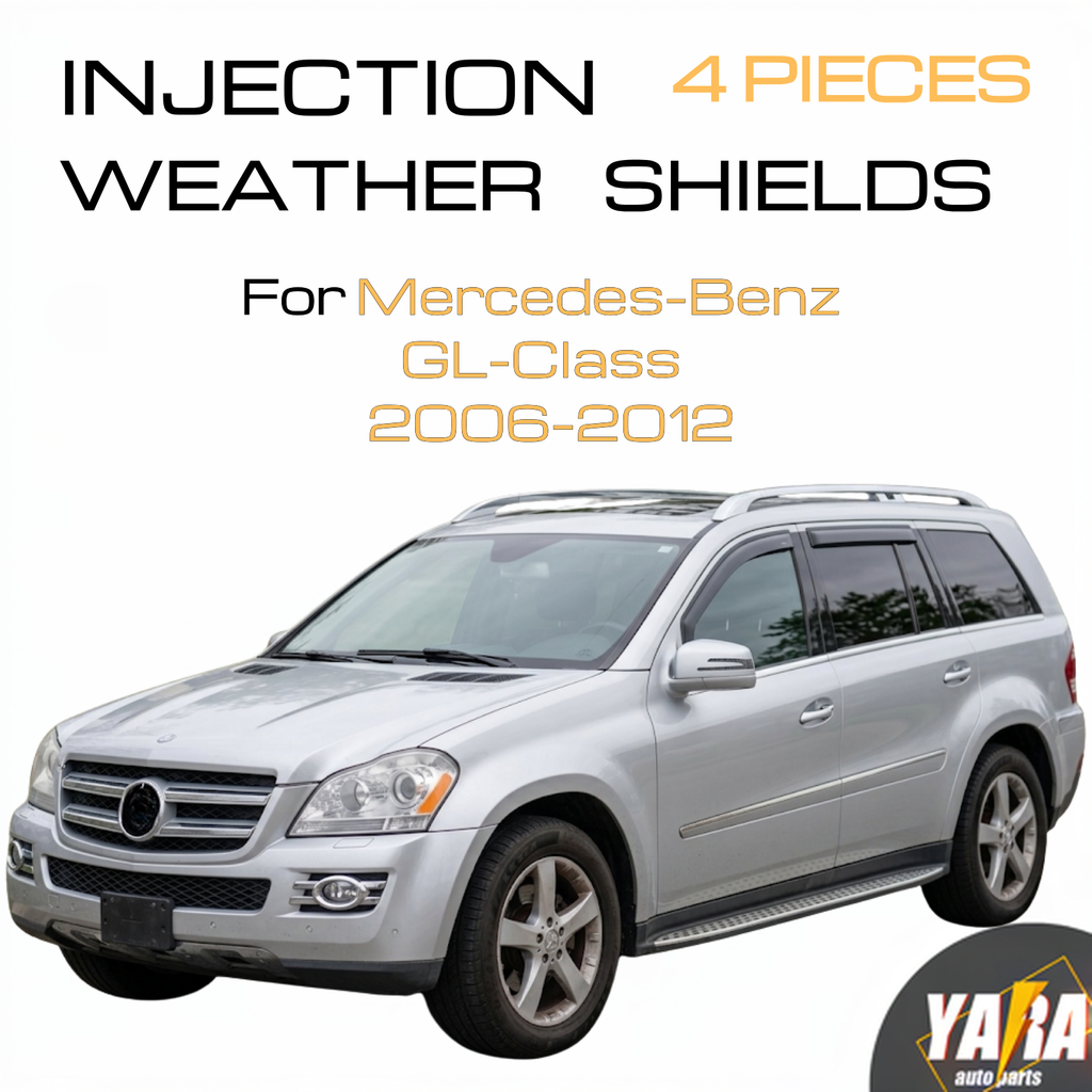 Weather Shields Window Visors for Mercedes-Benz GL-Class X164 2006–2012 | 4PCS Set
