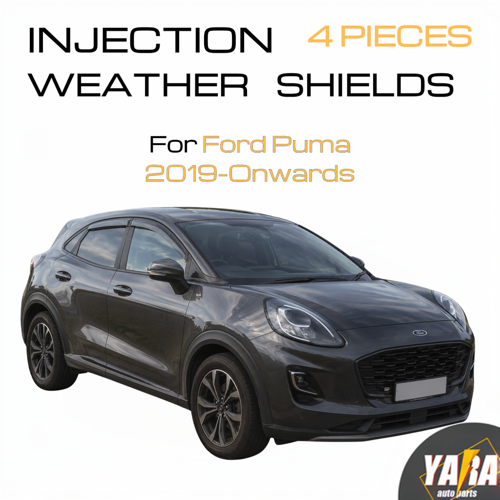 Luxury WeatherShields 4pcs  window visor  for Ford Puma 5 doors 2019-Onwards