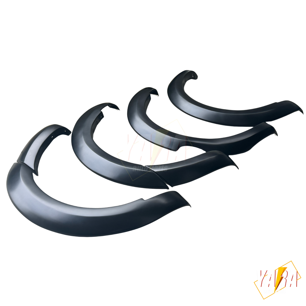Matte Black Fender Flares For Ford Ranger PX1 T6 2011–2015 6PCS