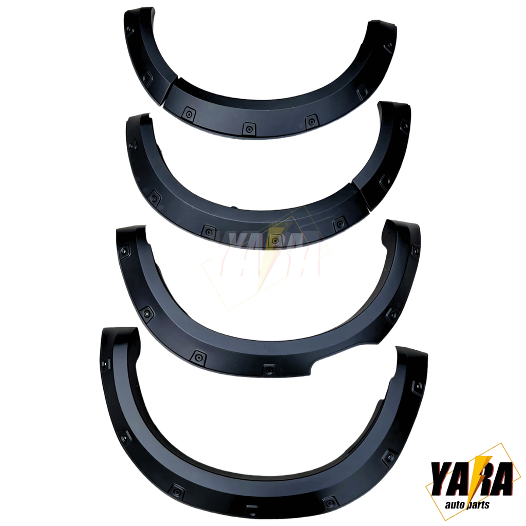 Pocket Fender Flares for Mazda BT-50 2020-2025 | Matte Black Guard Arch Wheel Trim (6PCS)
