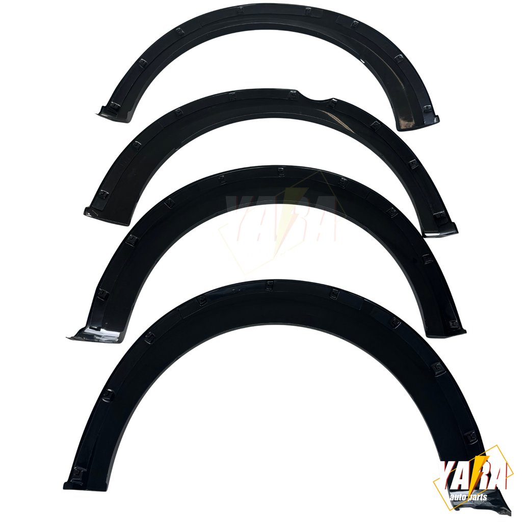 Matte Black Fender Flares For Mitsubishi Triton L200 2015–2019 4PCS