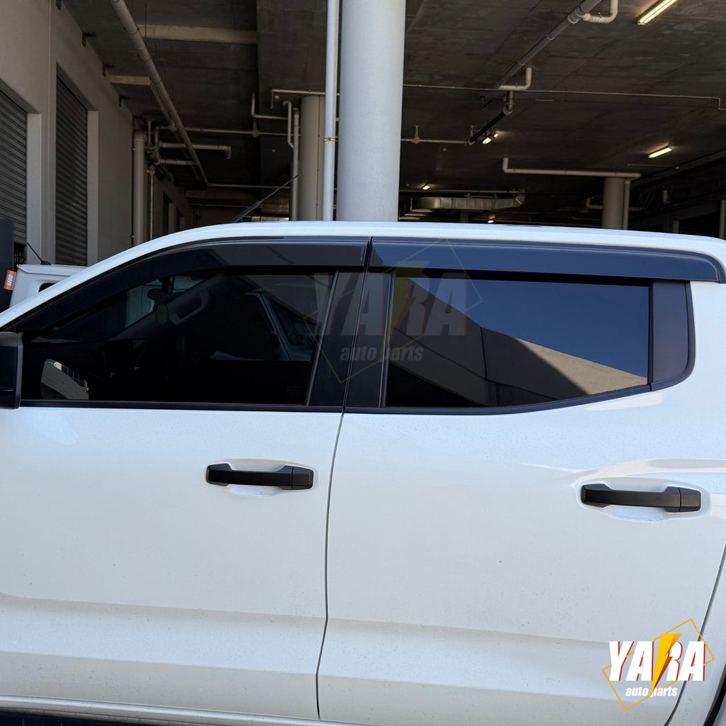 Premium Injection Weather Shields For Mitsubishi Triton MV 2024+ 4PCS