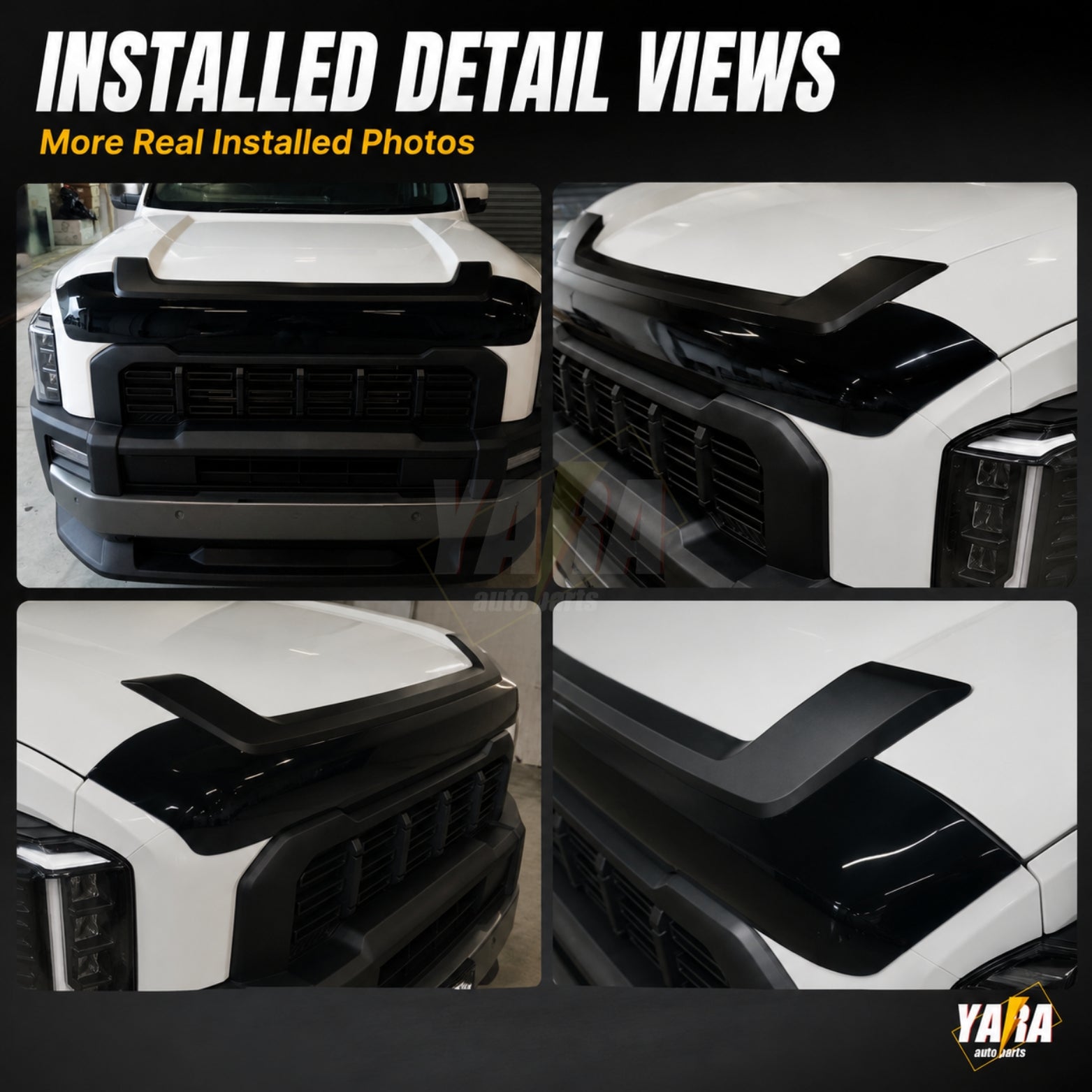 Injection Bonnet Protector for Kia Tasman 2025+ Tinted