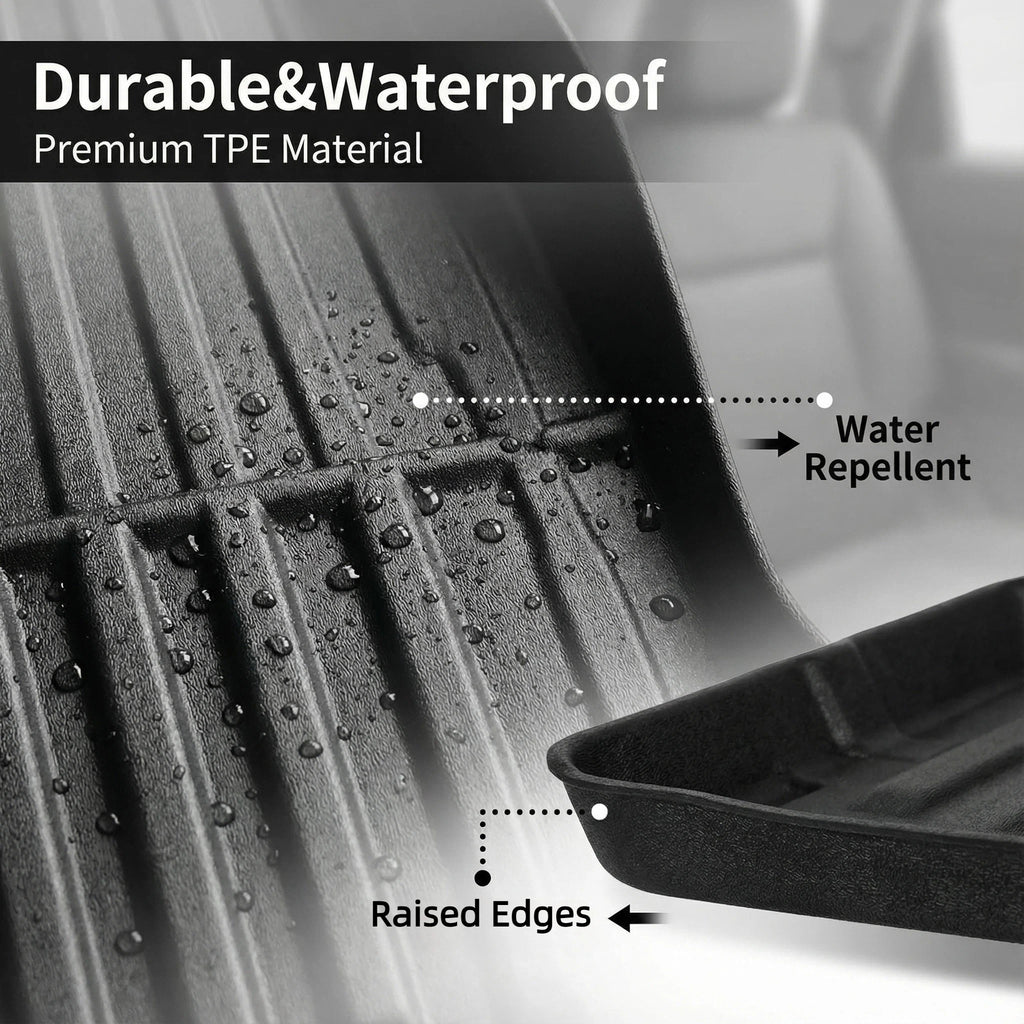 For BYD Shark 6 Ute Truck Pickup Rear Trunk Bed Liner Cargo Mat TPE Protection