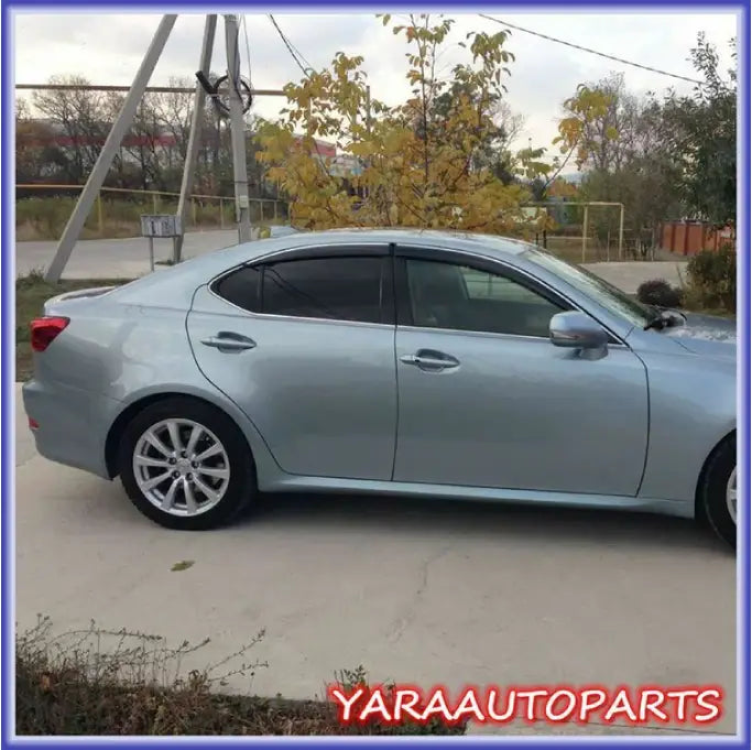 WeatherShields with Chrome trims suitable for Lexus IS250 IS350  2005-2013