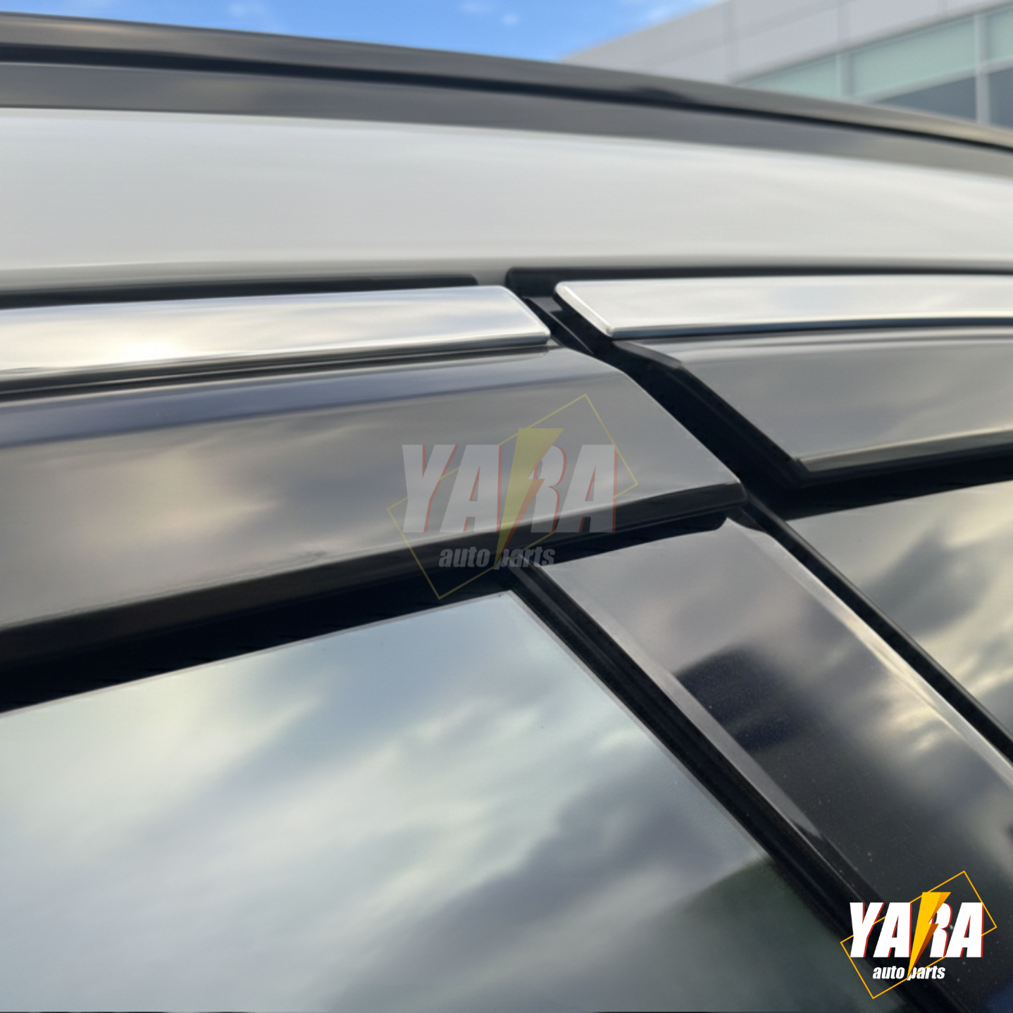 Injection Stainless Steel Weather Shields for Hyundai Tucson 2021-Onwards 6pcs