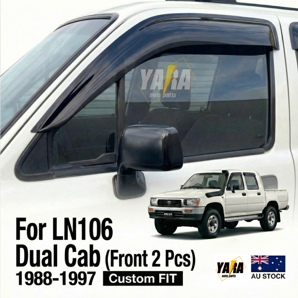 Weather Shields Weathershields suits for Hilux LN106 Daul Cab 88-97 front 2 pcs