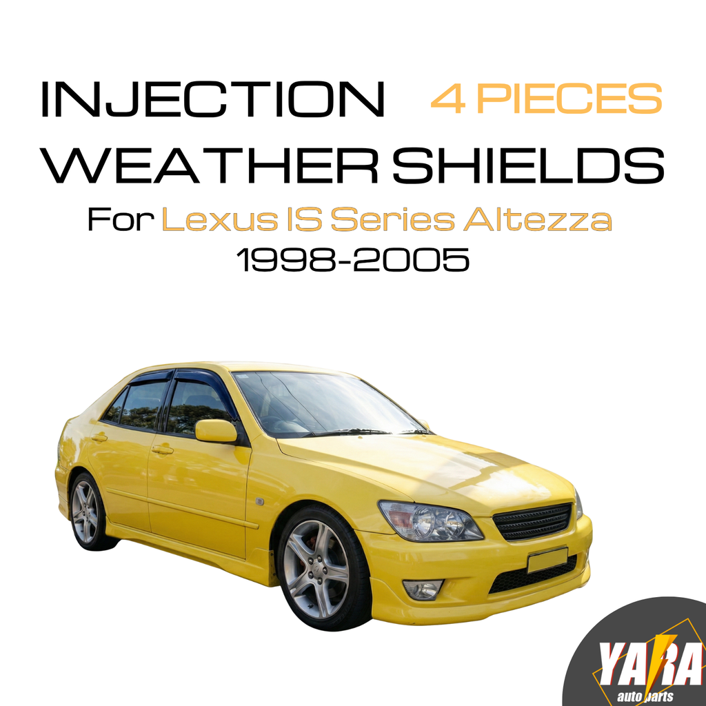Weather Shields Weathershields suitable for Lexus IS200/IS300／Altezza 98-05 4pcs