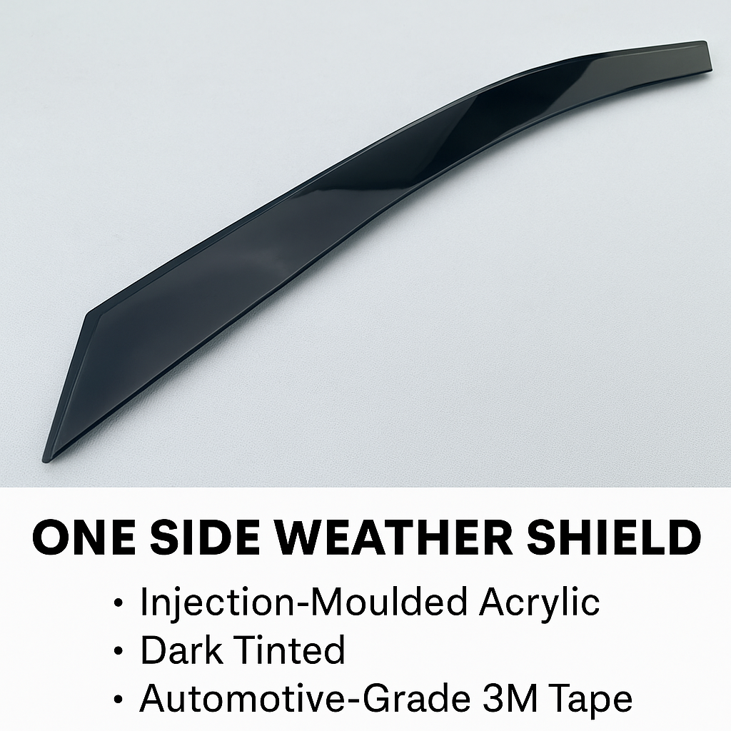 single side weather shields