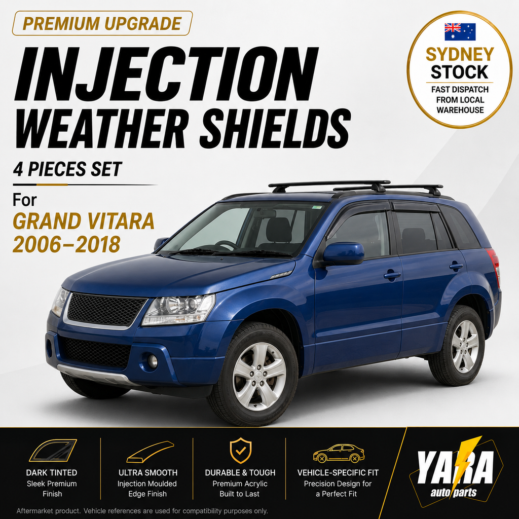 INJ Weather shields Weathershields Suitable for Suzuki Grand Vitara 2006-2018
