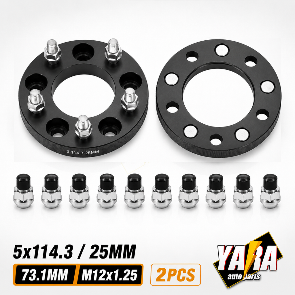 35mm Non-Hubcentric Wheel Spacers 5x114.3 70.5CB 1/2x20 2PCS