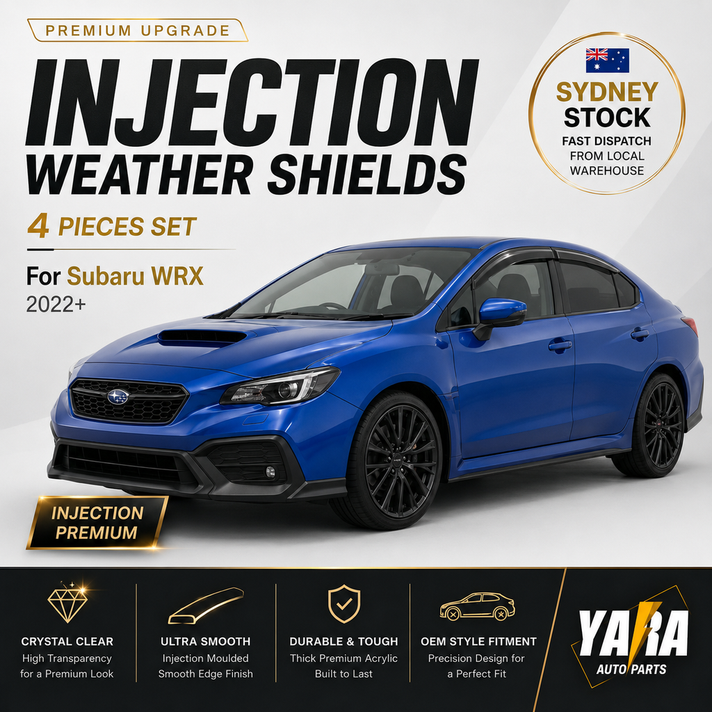 Injection Window Visor Weather Shields For Subaru WRX VB 2022–2026 4PCS
