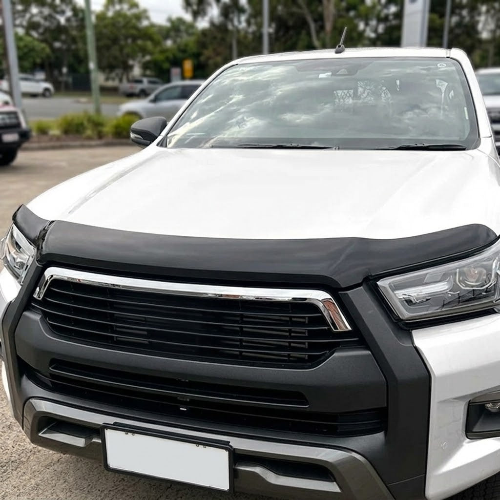 Bonnet Protector Guard for Toyota Hilux N80 2021+ MY21 GUN126 GUN136 Tinted Acrylic