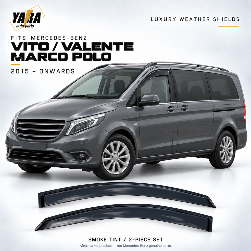 Injection Weather Shields For Mercedes-Benz Vito Valente Marco Polo 2015+ 2PCS