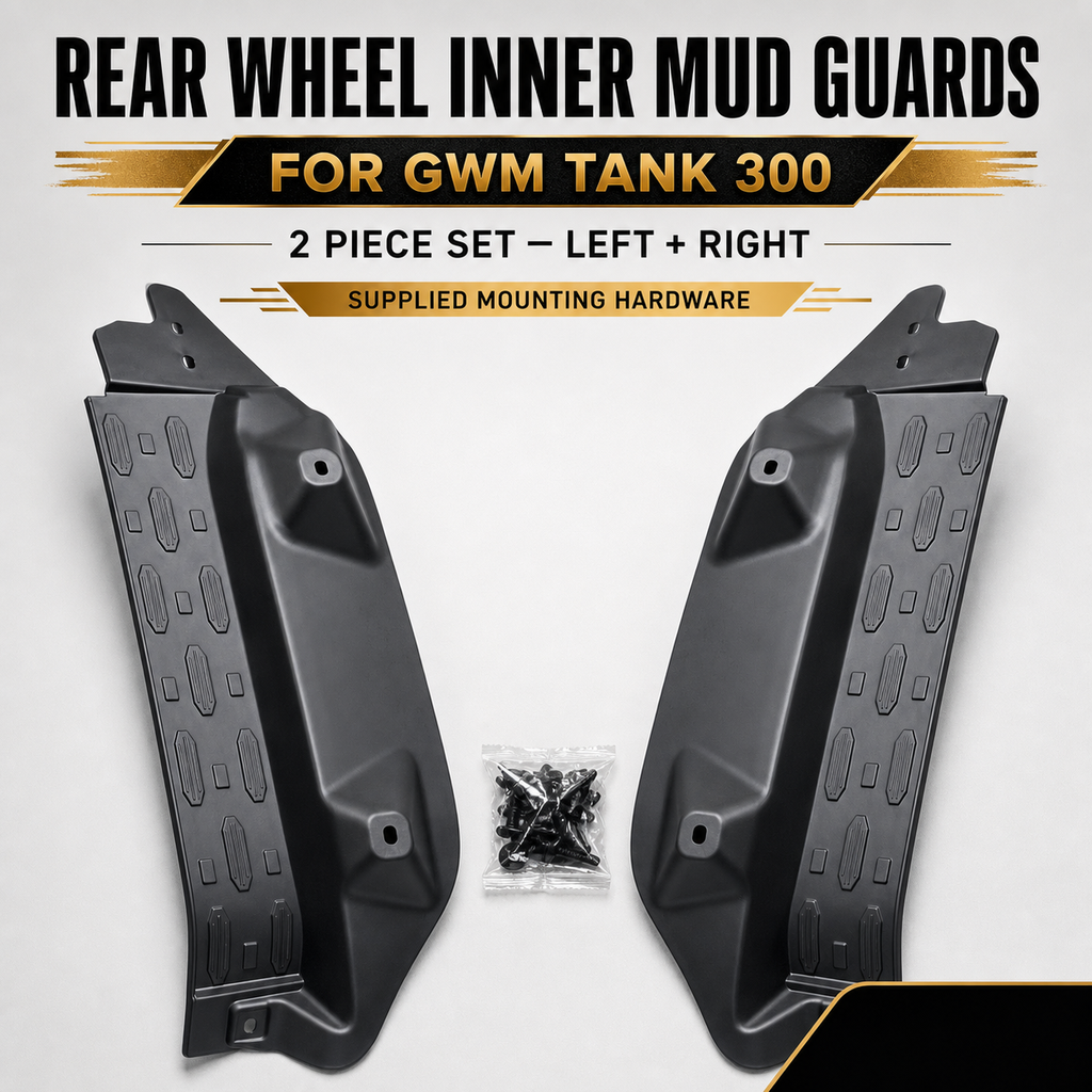 Rear Wheel Inner Splash Guards For GWM Tank 300 2023+ No-Drill 2PCS