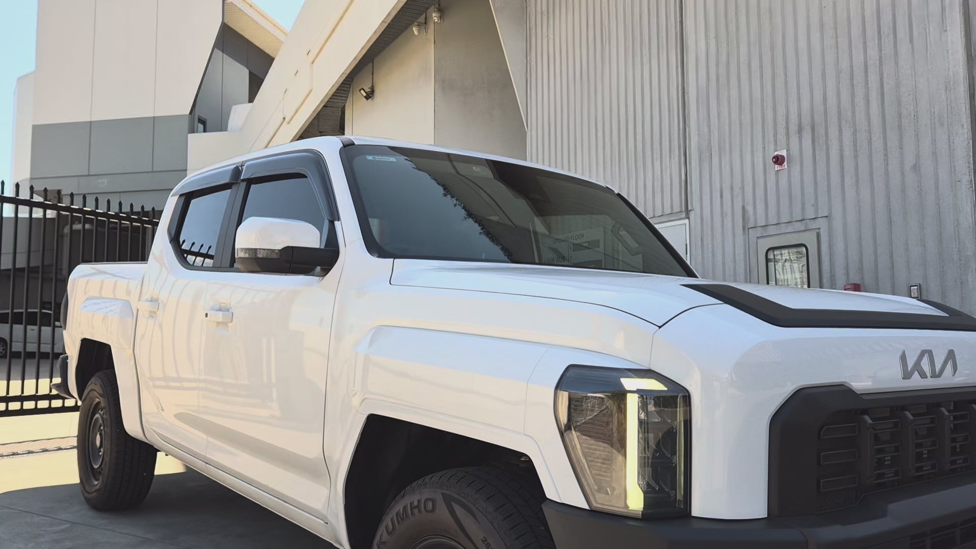 Injection Weather Shields Window Visors for Kia Tasman 2025+ Dual Cab 4 Doors