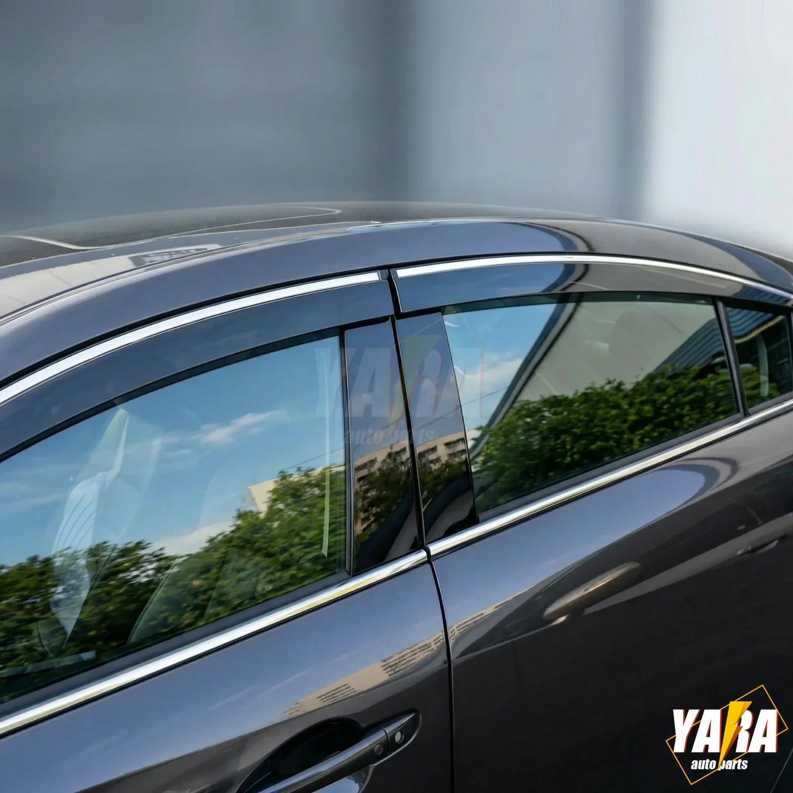 Injection Weather Shields window visor for Mazda 6 III Sedan 2013-2025