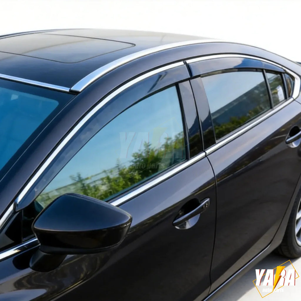 Injection Weather Shields window visor for Mazda 6 III Sedan 2013-2025