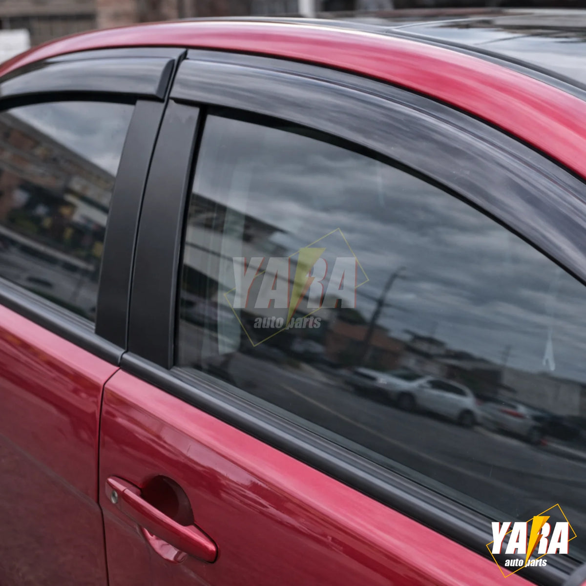 Injection Weather Shields Window Visors for Mitsubishi Lancer EVO X 2007-2016
